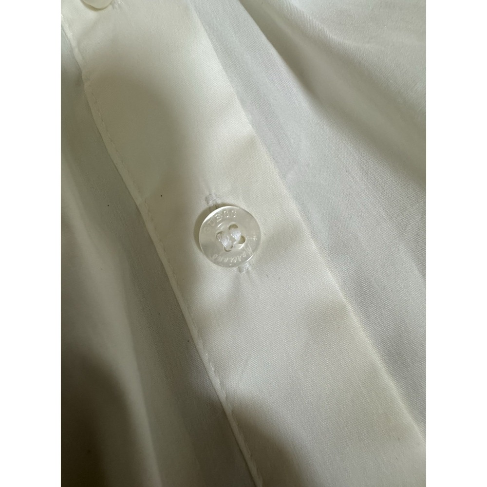 Vintage Y2K George Marciano Guess Mutten Pirate Sleeve Blouse XXS/XS 00/0 White - Picture 9 of 11